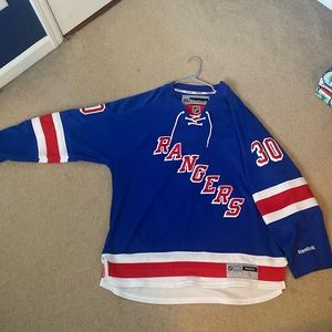 New York Rangers Henrik Lundqvist Jersey